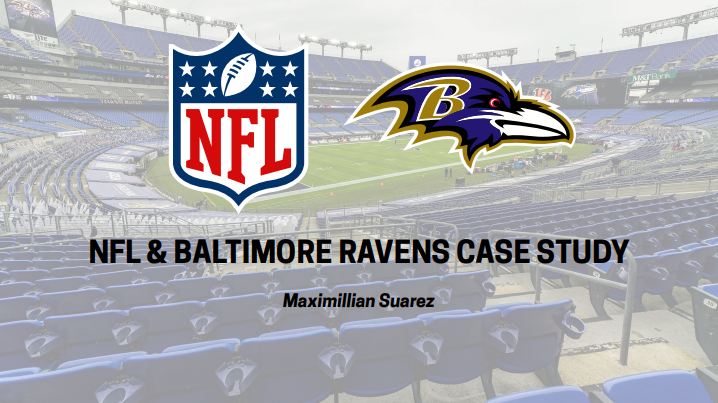 Baltimore Ravens case study first slide preview